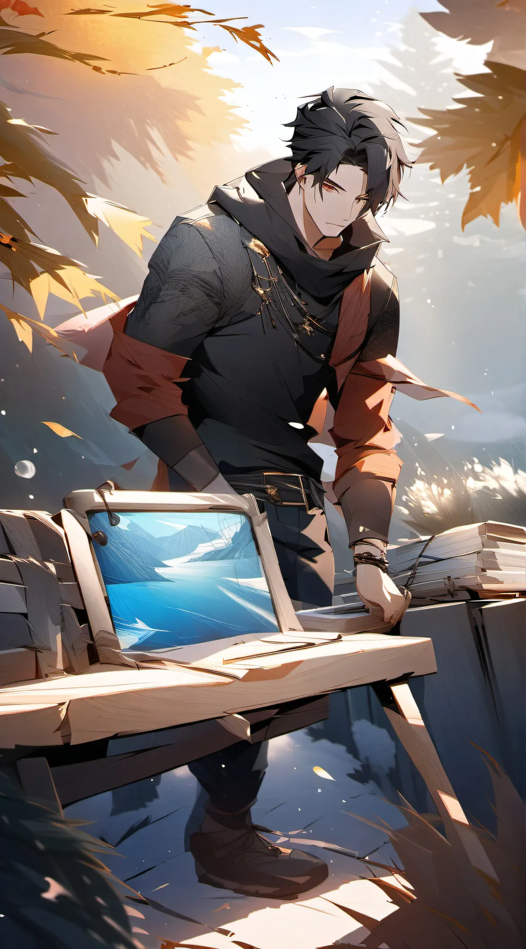 ai character: Jonh background