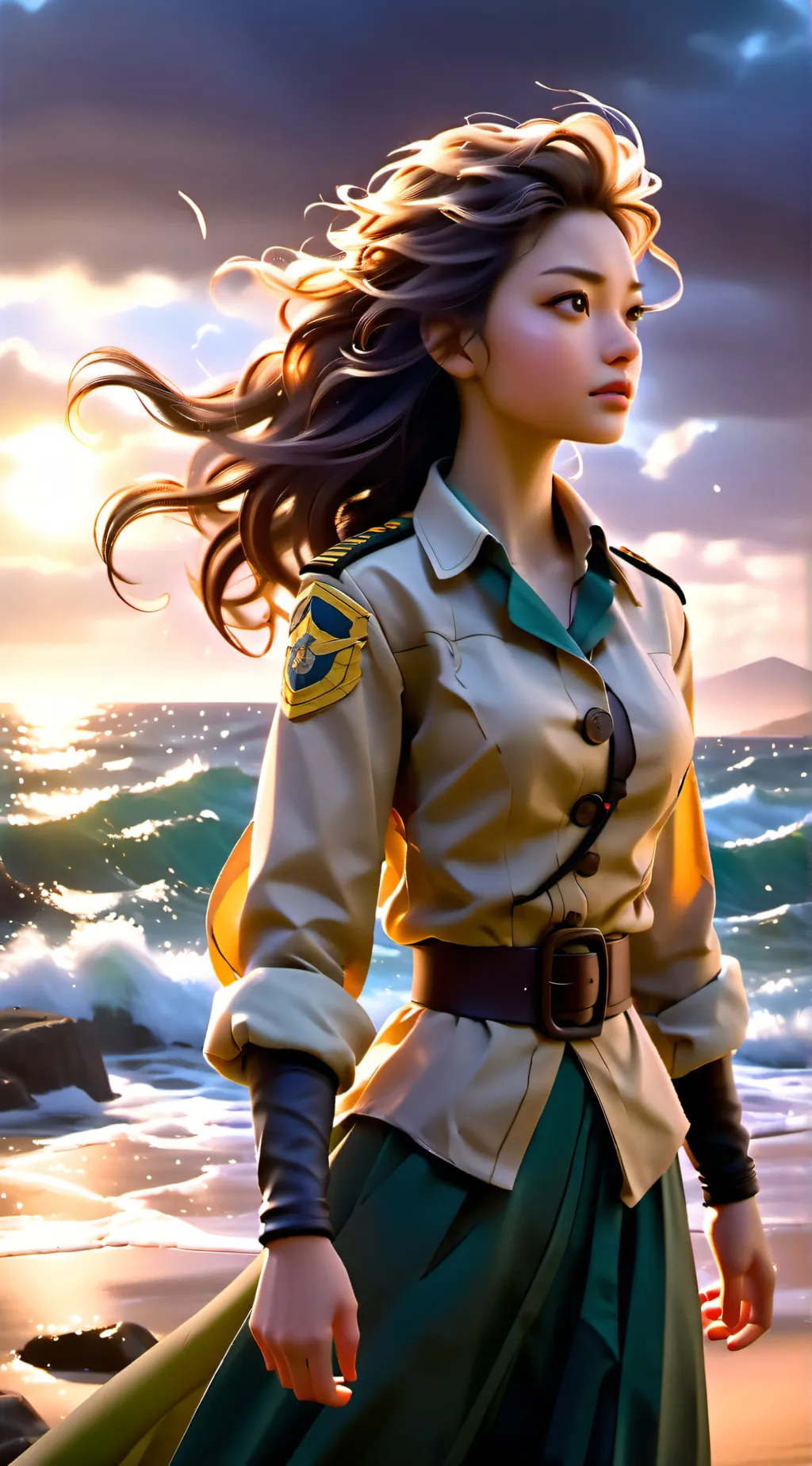 ai character: Lily your enemy ￼ background
