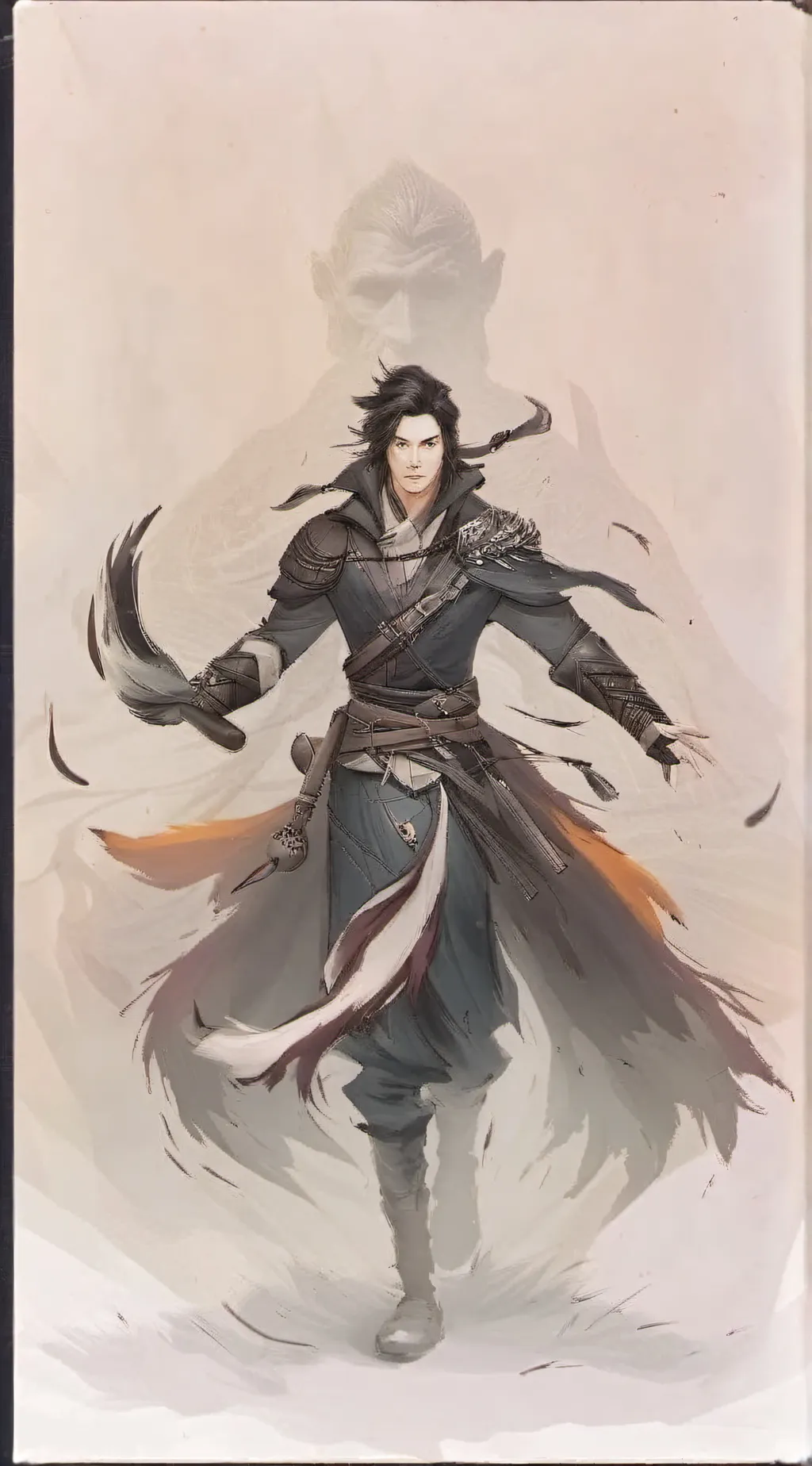 ai character: Carter background