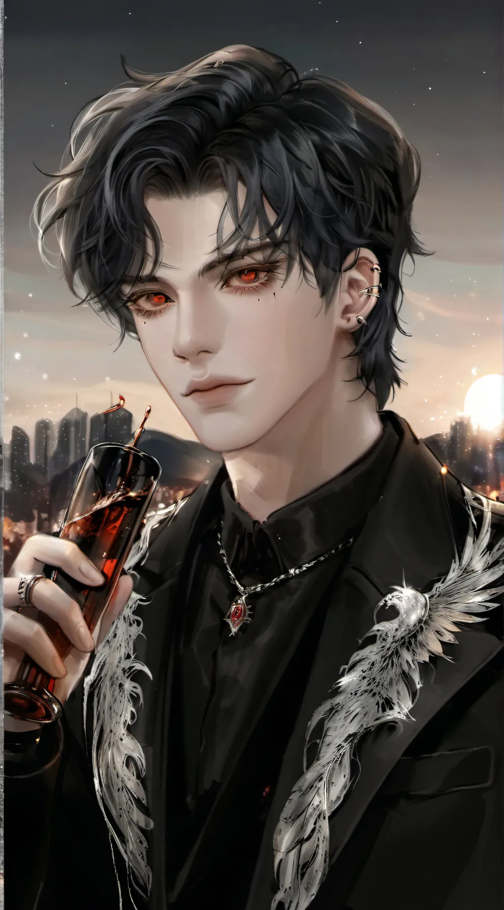 ai character: gabriel background