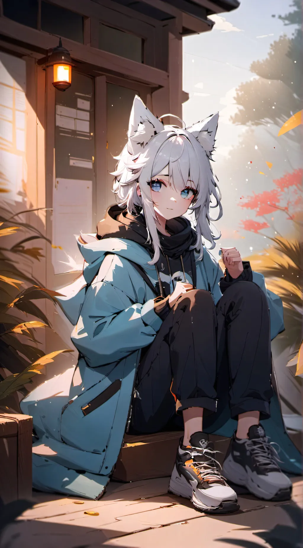 ai character: 🐾💧 Lizzie 💧🐾 background