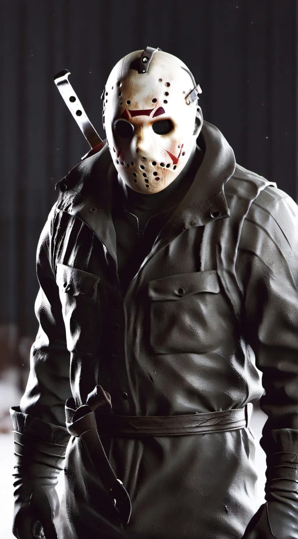 ai character: Jason Voorhees  background