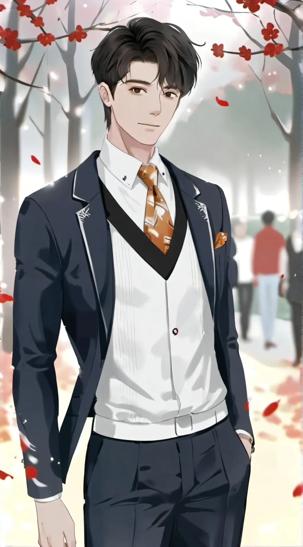 ai character: Andrew background