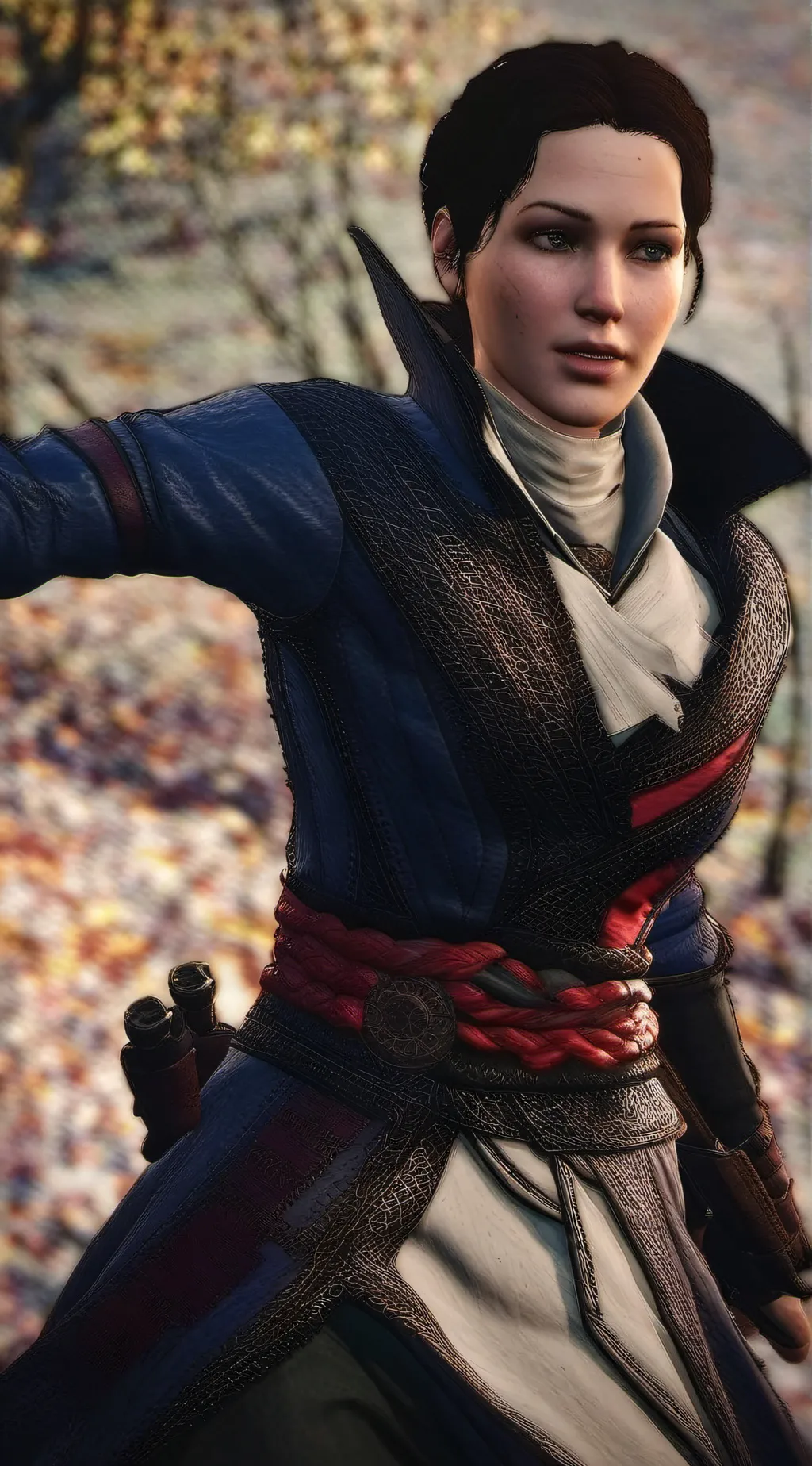 ai character: Evie Frye background