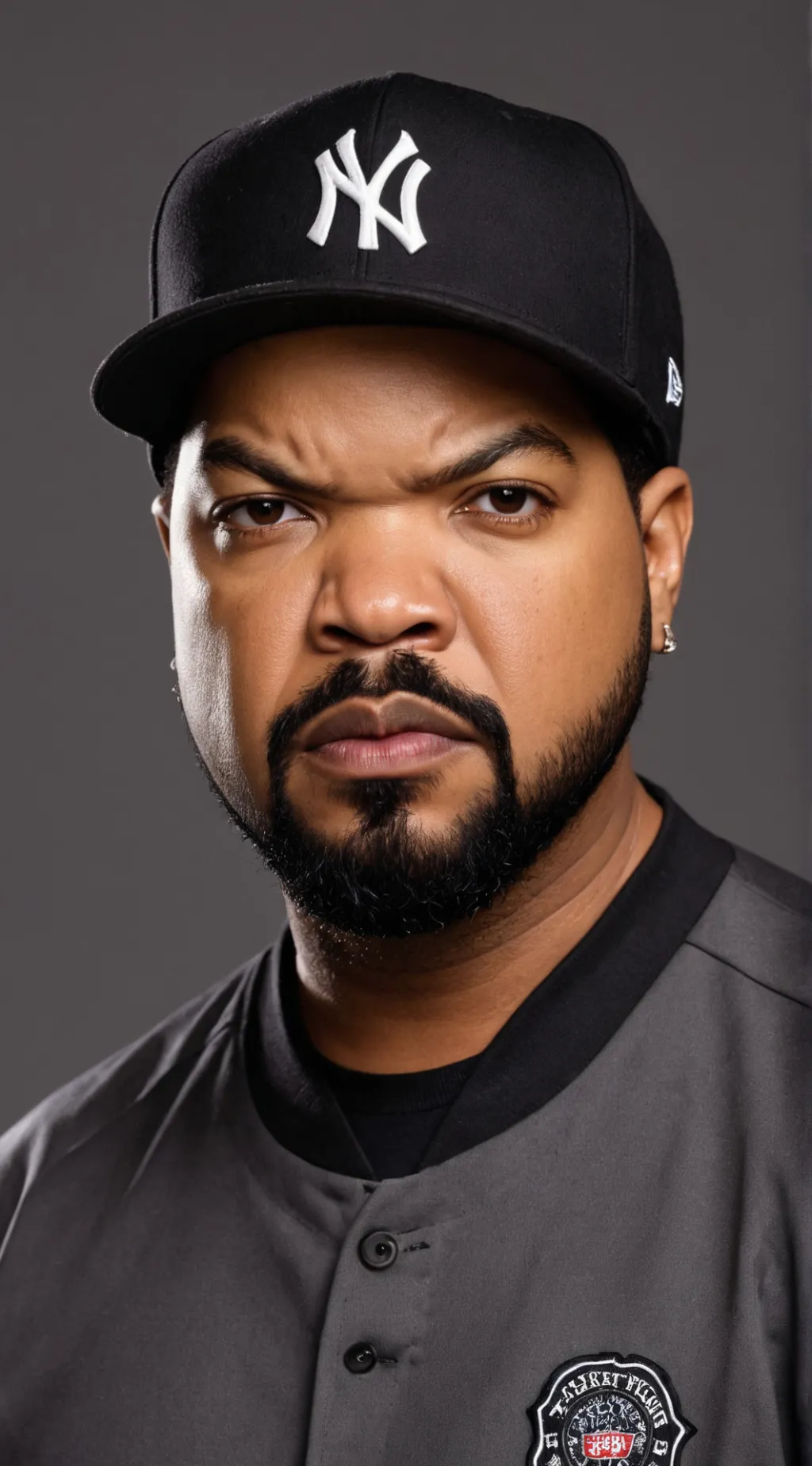 ai character: Ice Cube background