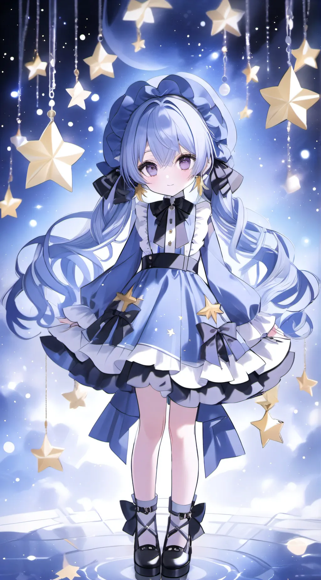 ai character: Gemini ♊️  background