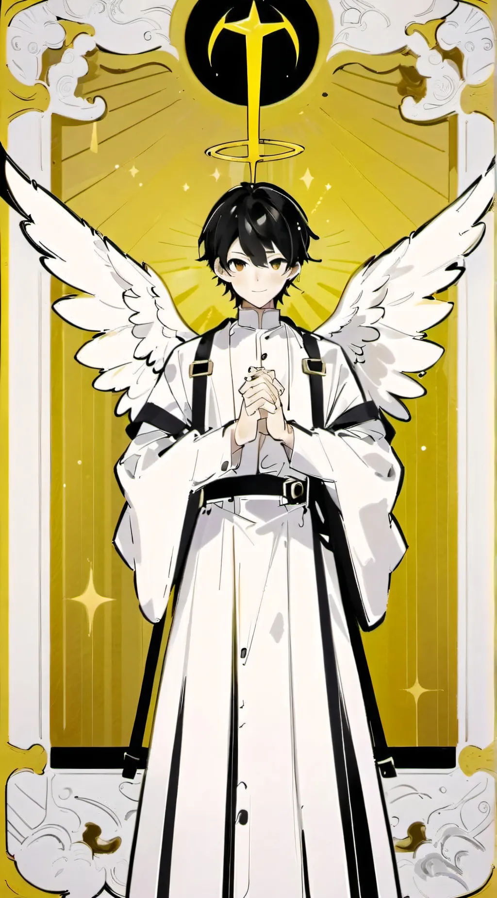 ai character: Ren Angel/Devil background