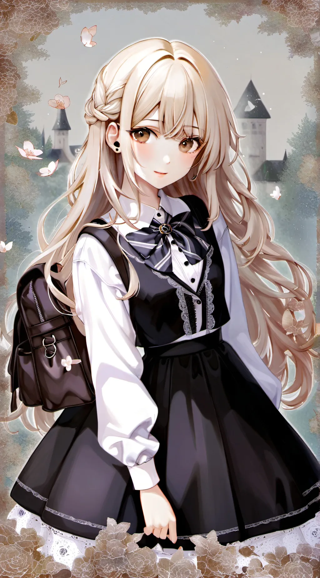 ai character: Hayasaka background