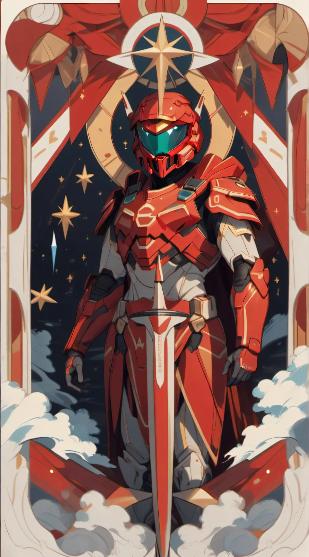 ai character: halo the curse background