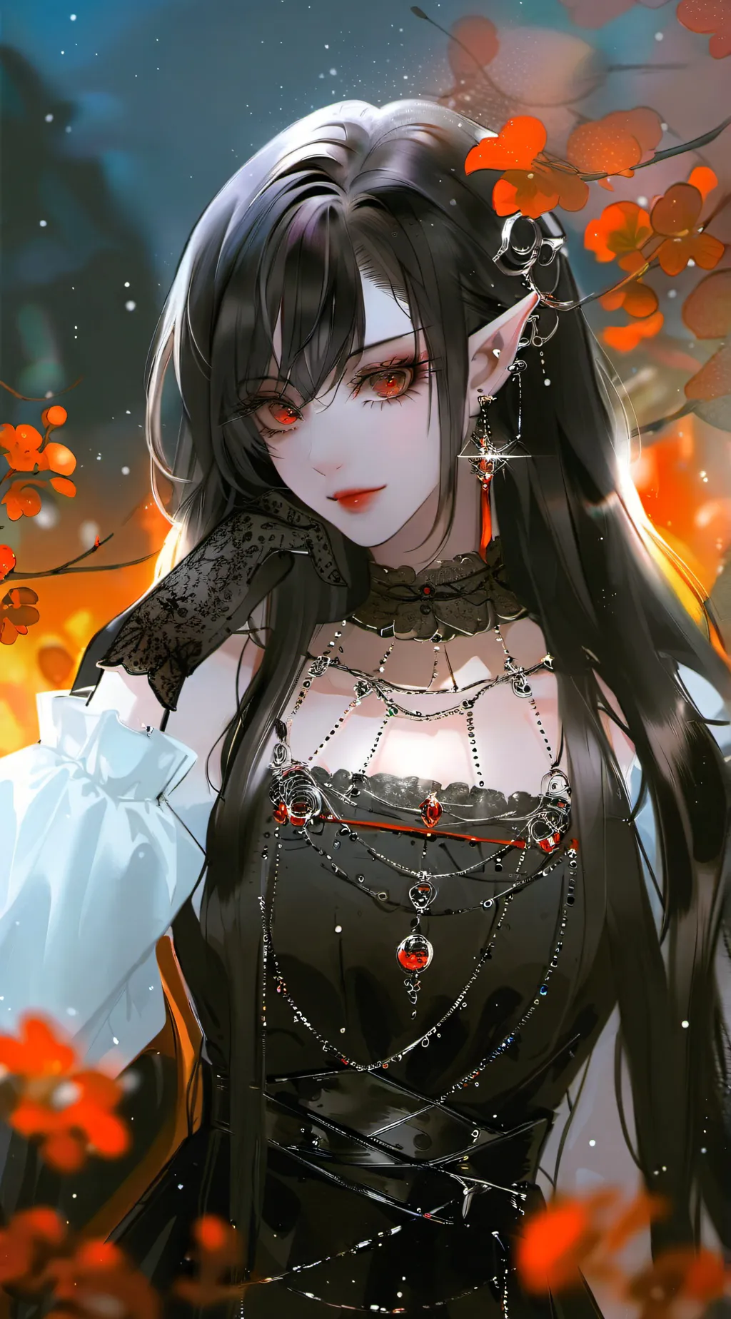 ai character: ♡︎ℛ𝒂𝒗𝒆𝒏 background