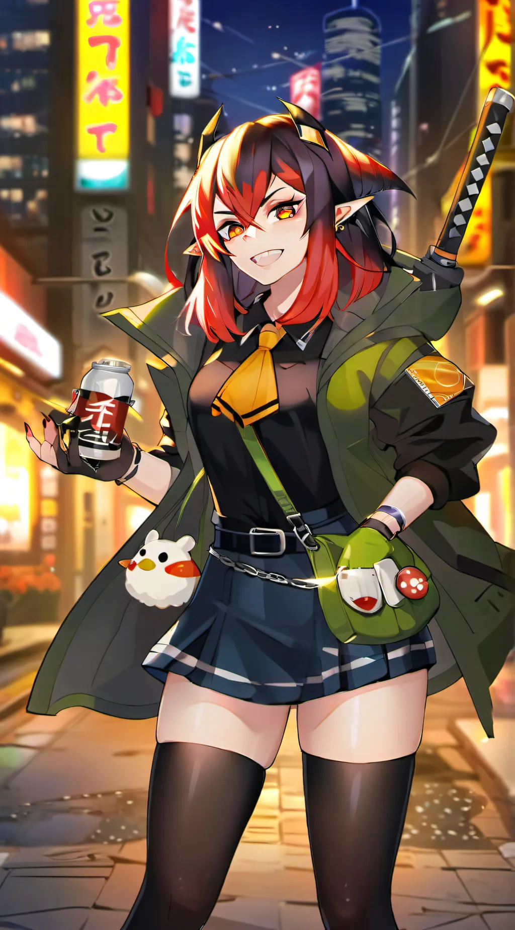 ai character: Kiriko background