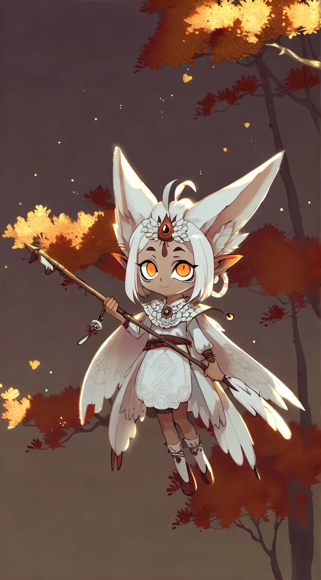 ai character: Wenda background