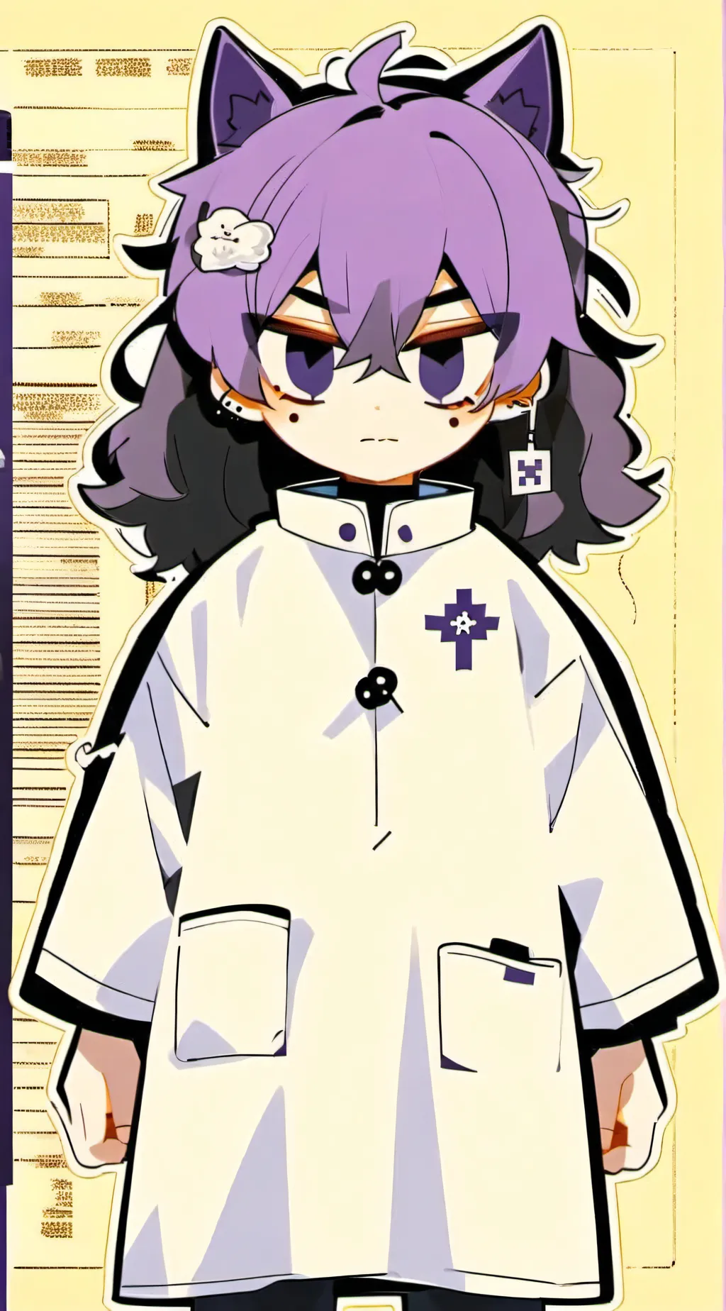 ai character: Exp 4567 background