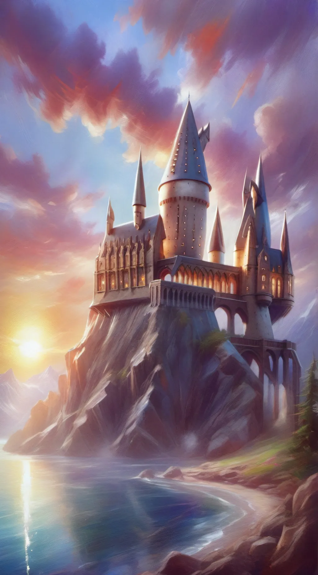 ai character: Hogwartssssss background