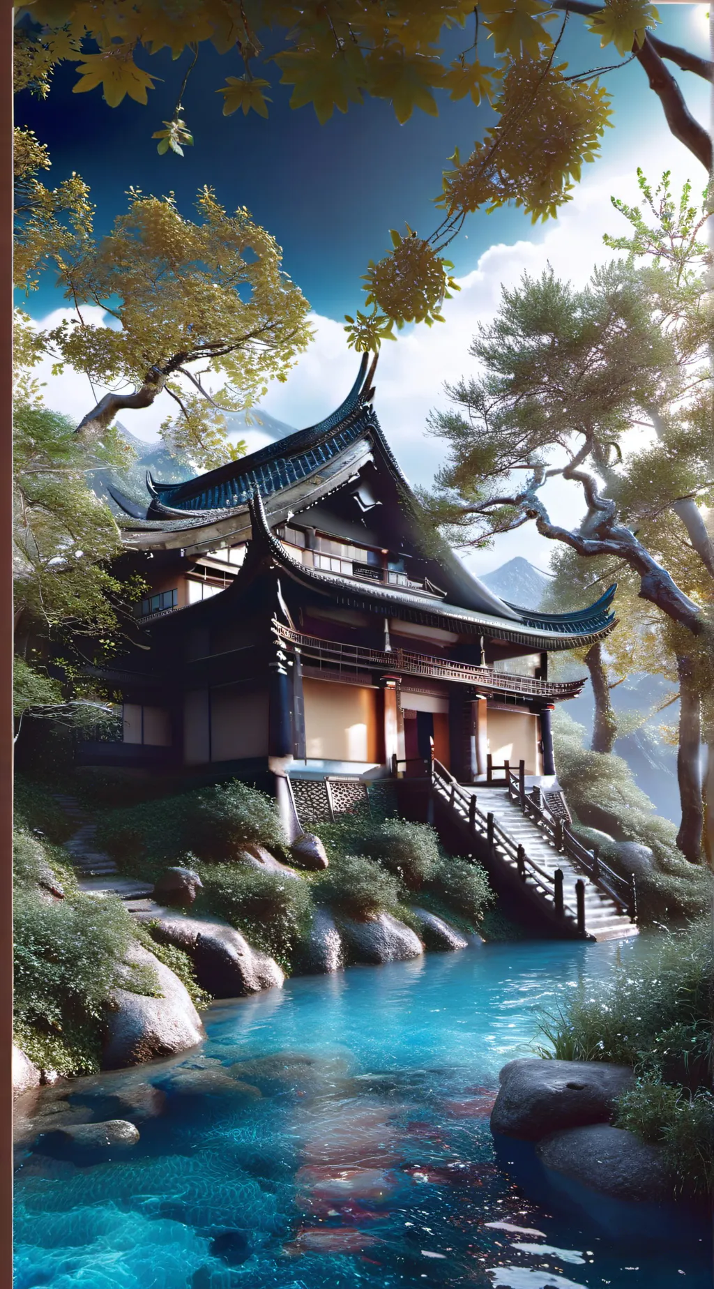 ai character: Ninjago Movie  background