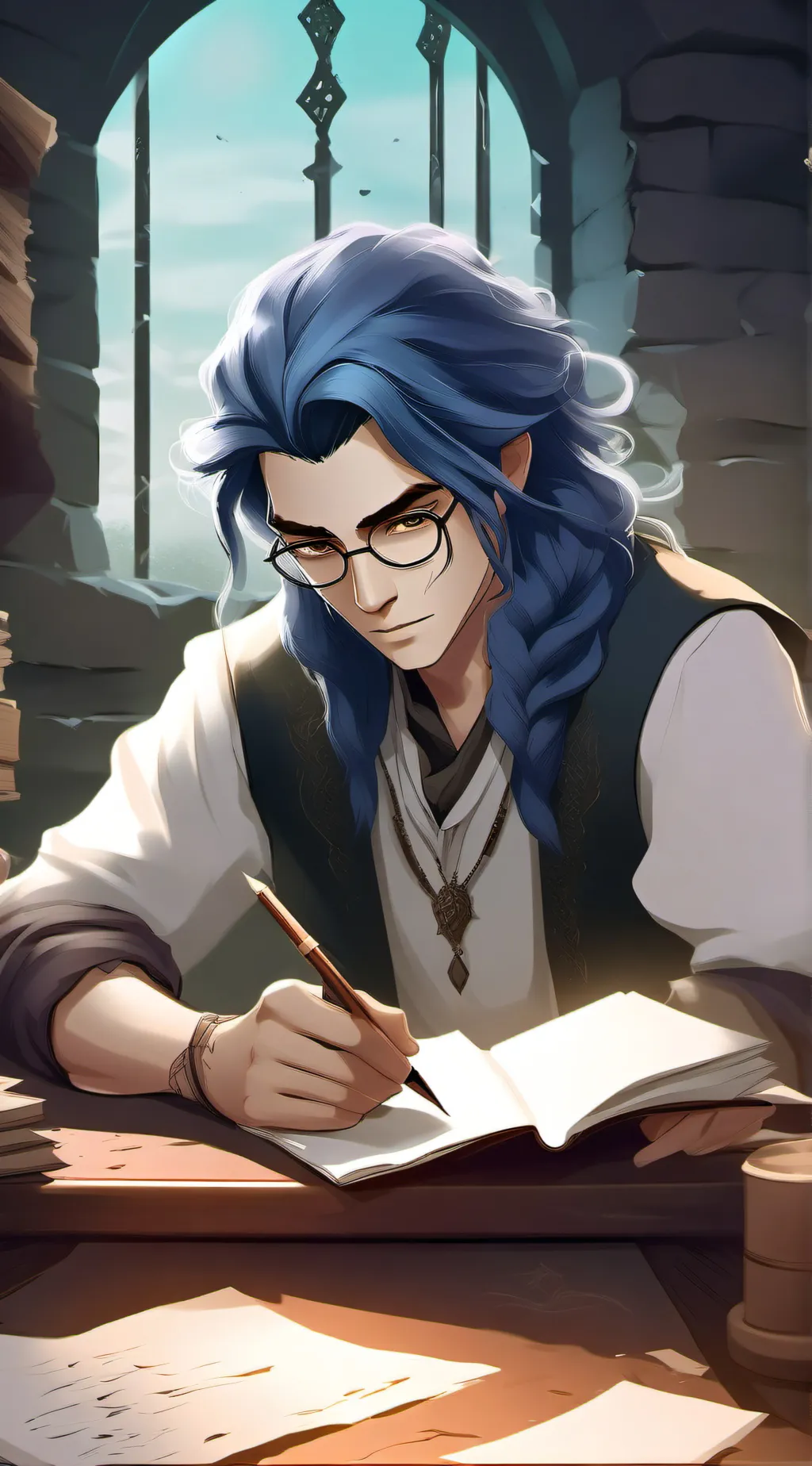 ai character: Nestor background