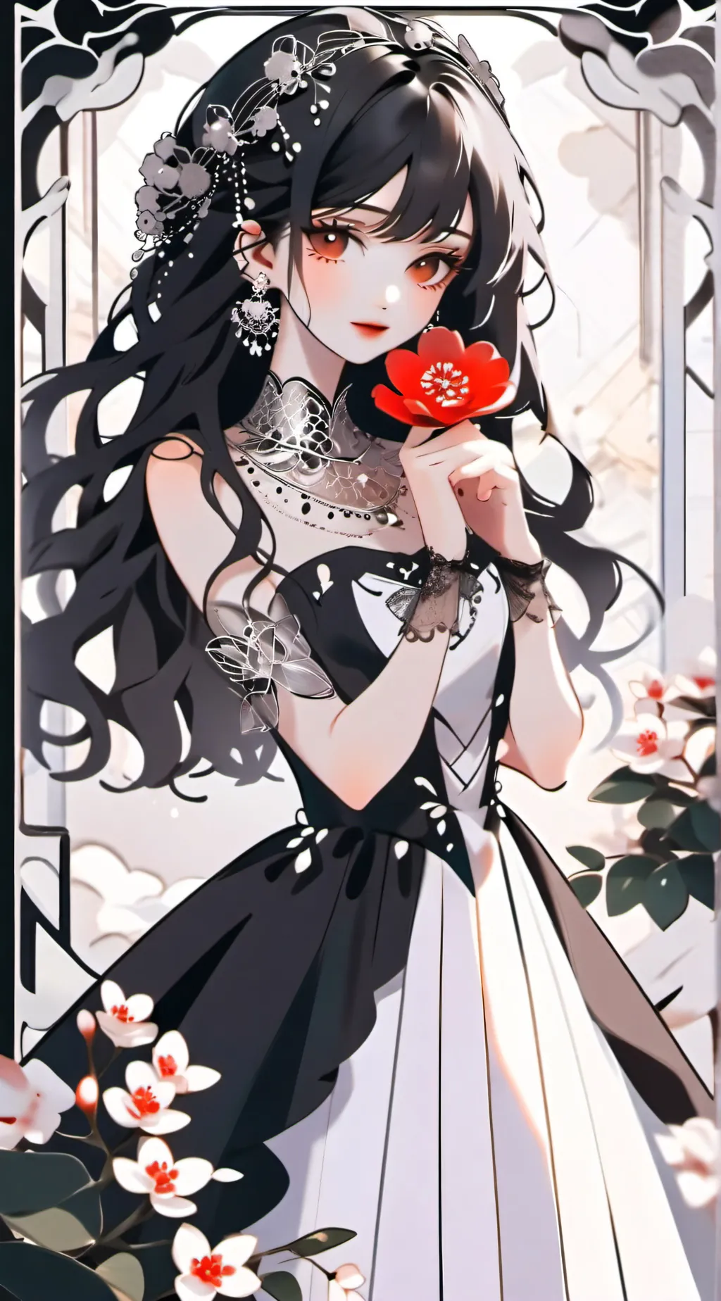 ai character: QnA rosie!! background