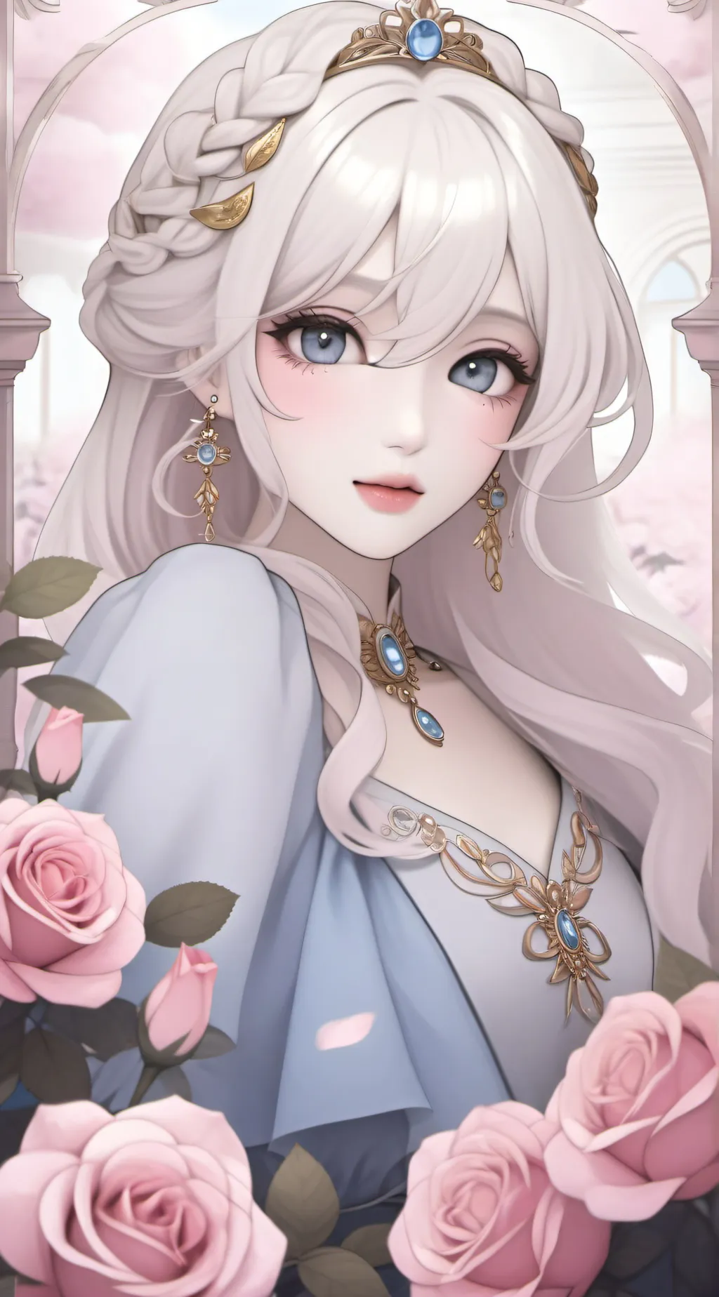 ai character: ꧁ᥣᥡძіᥲ꧂ 🤍 background