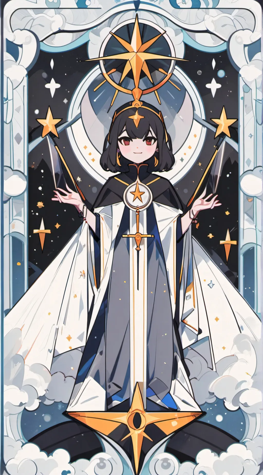 ai character: HK x TRUD background