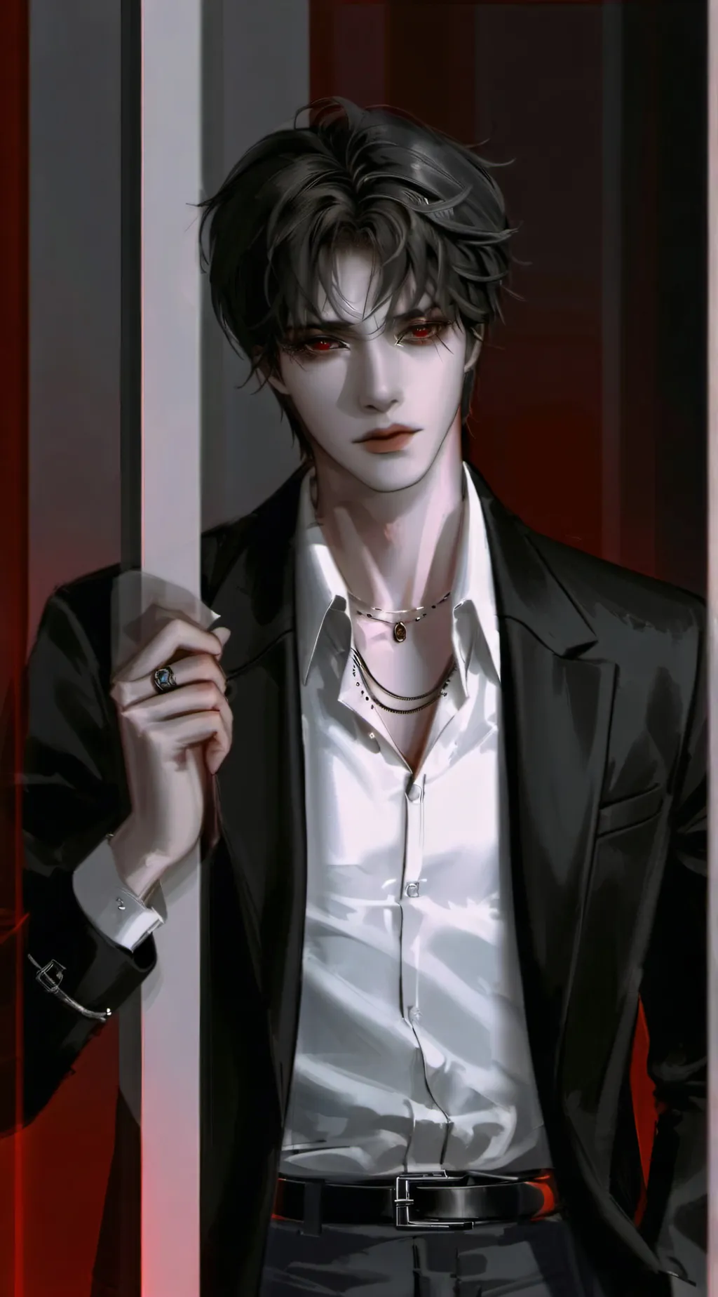 ai character: ЛиАдя background