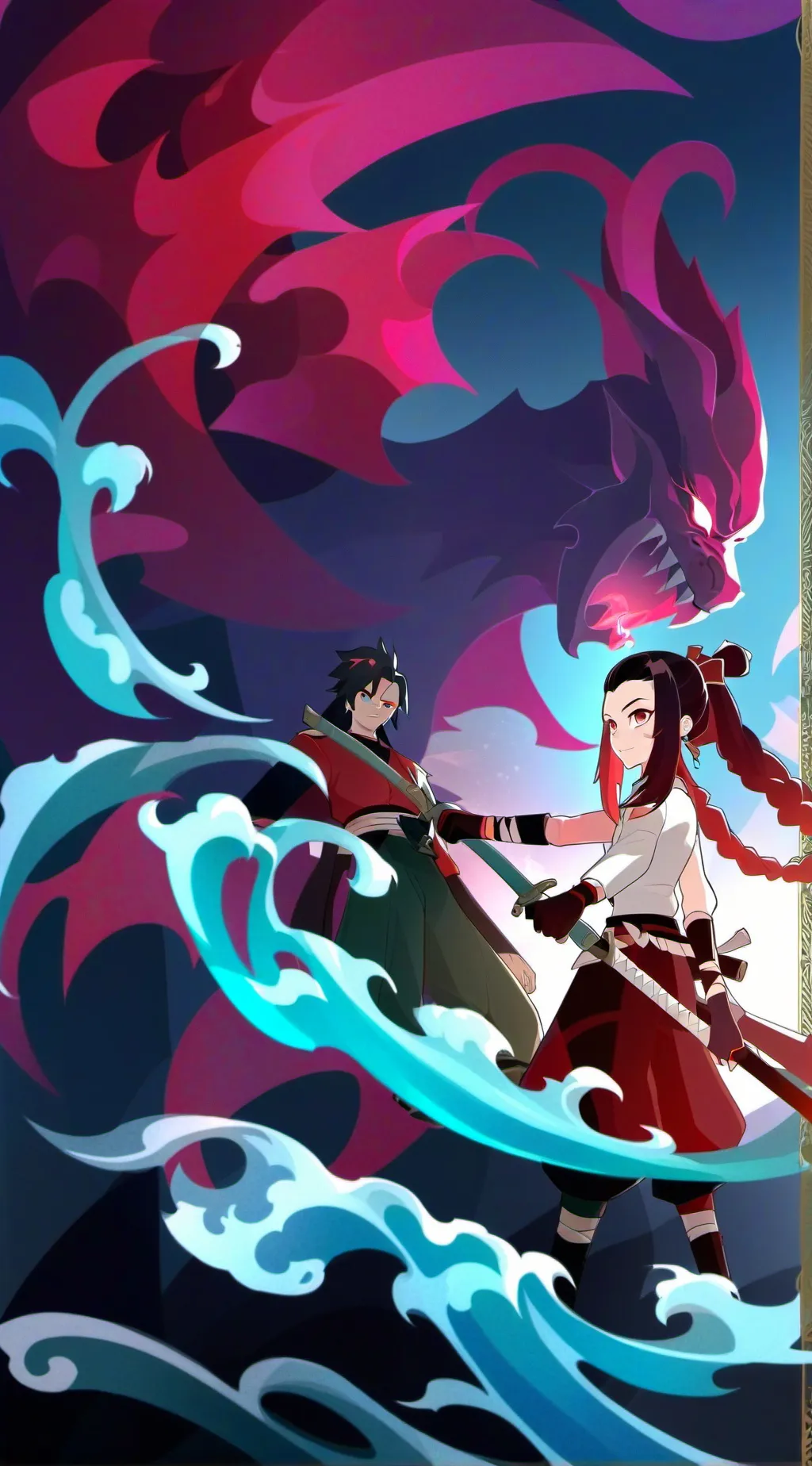 ai character: hot y nik background