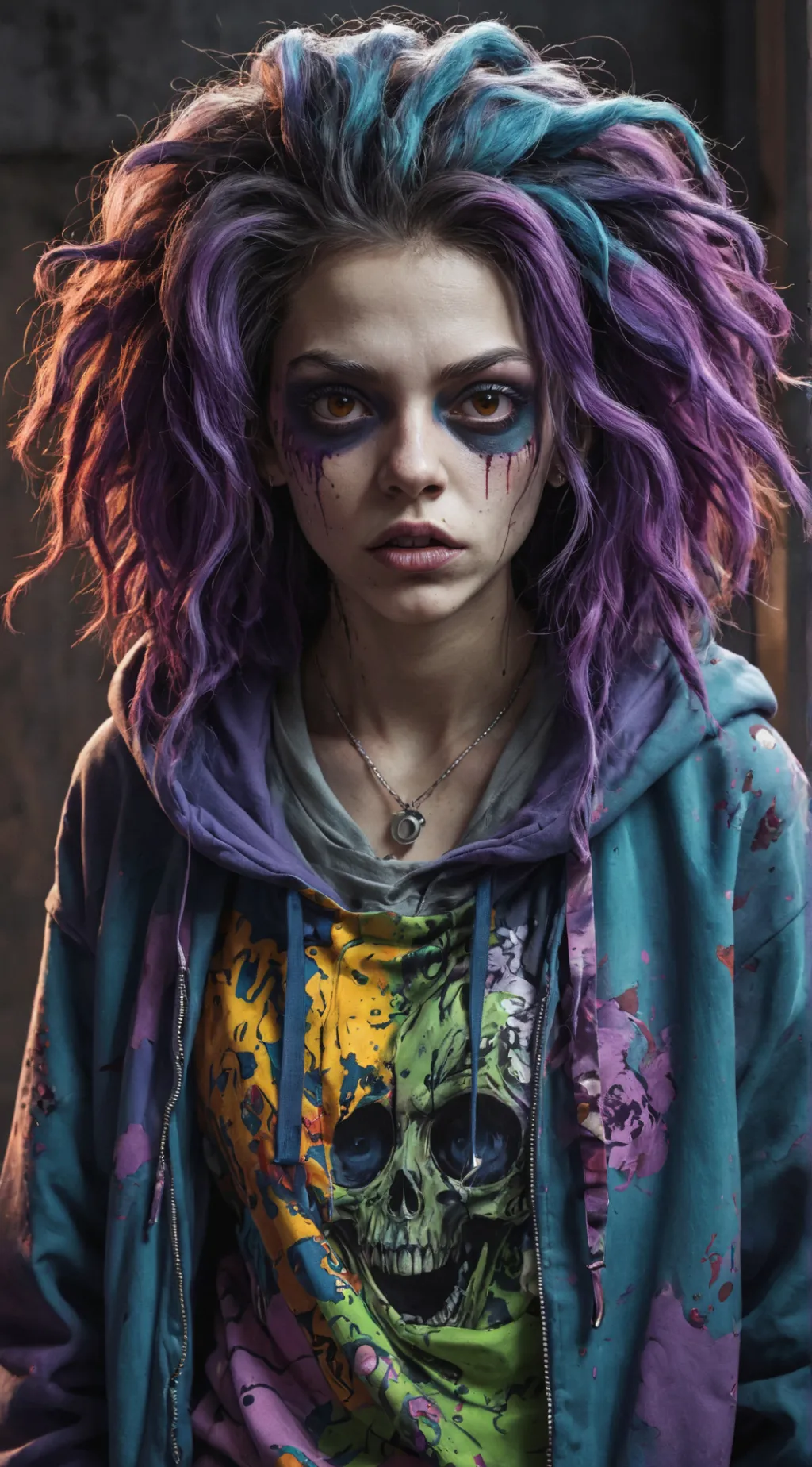 ai character: 🧟‍♀️ Zombie G background