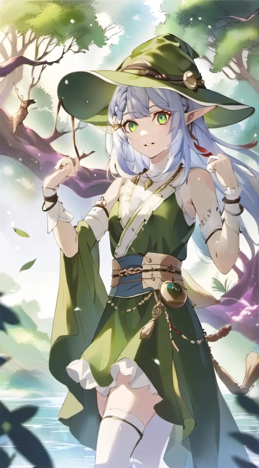 ai character: Enemy elf￼ background