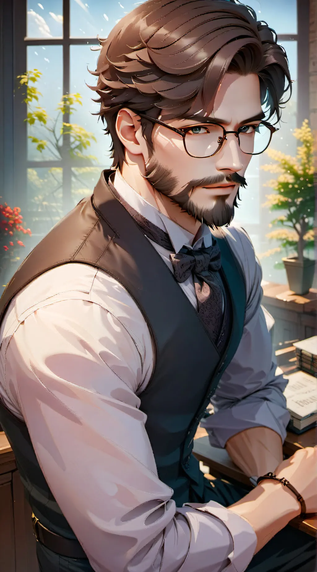 ai character: Dr. Angus Bumby background