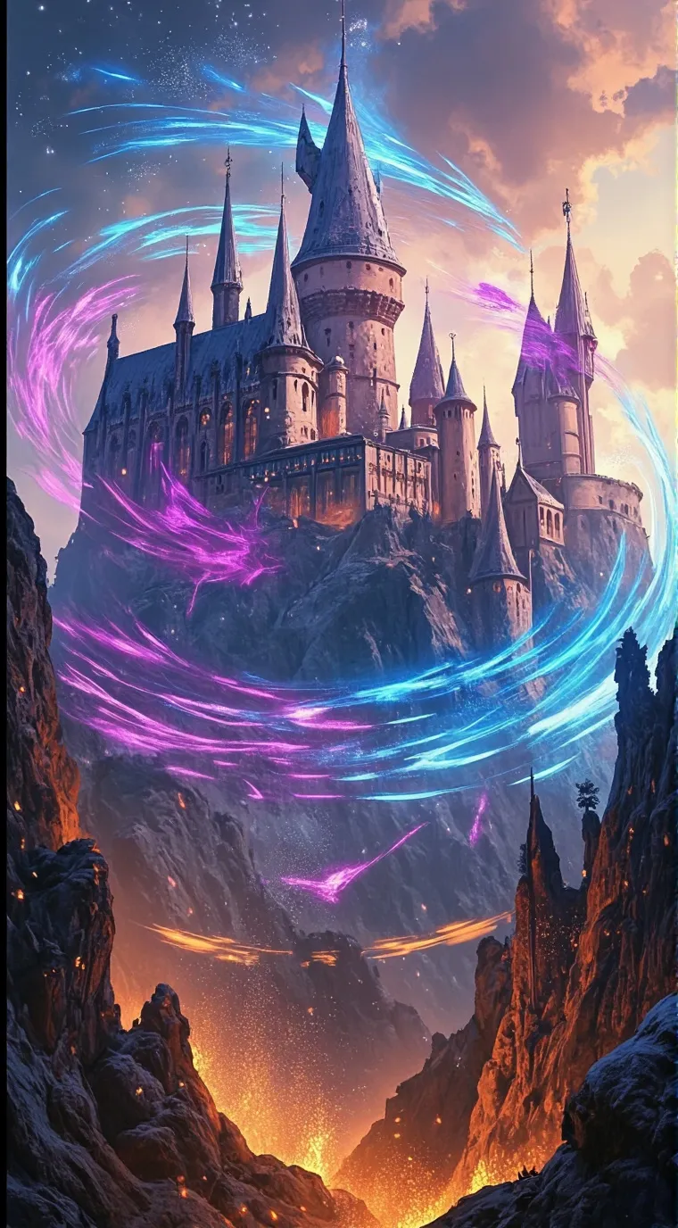 ai character: Hogwarts background