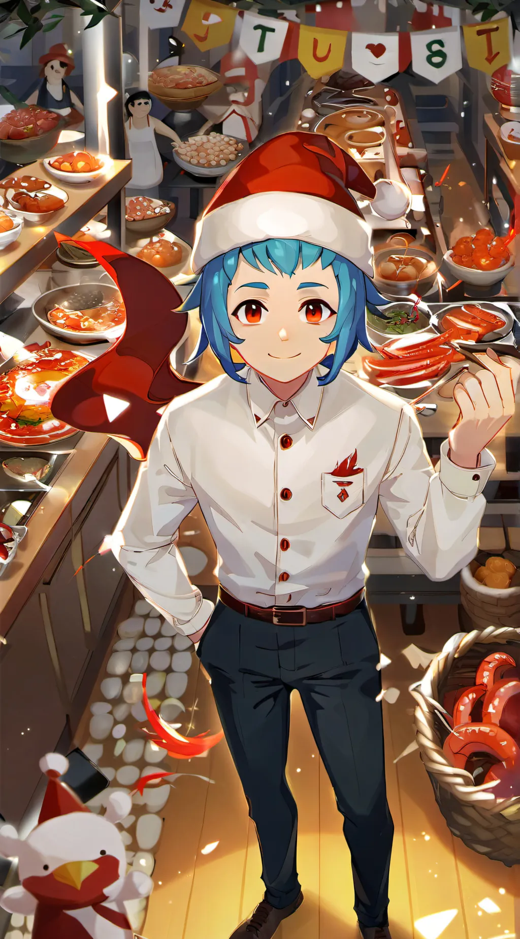 ai character: Wally au background