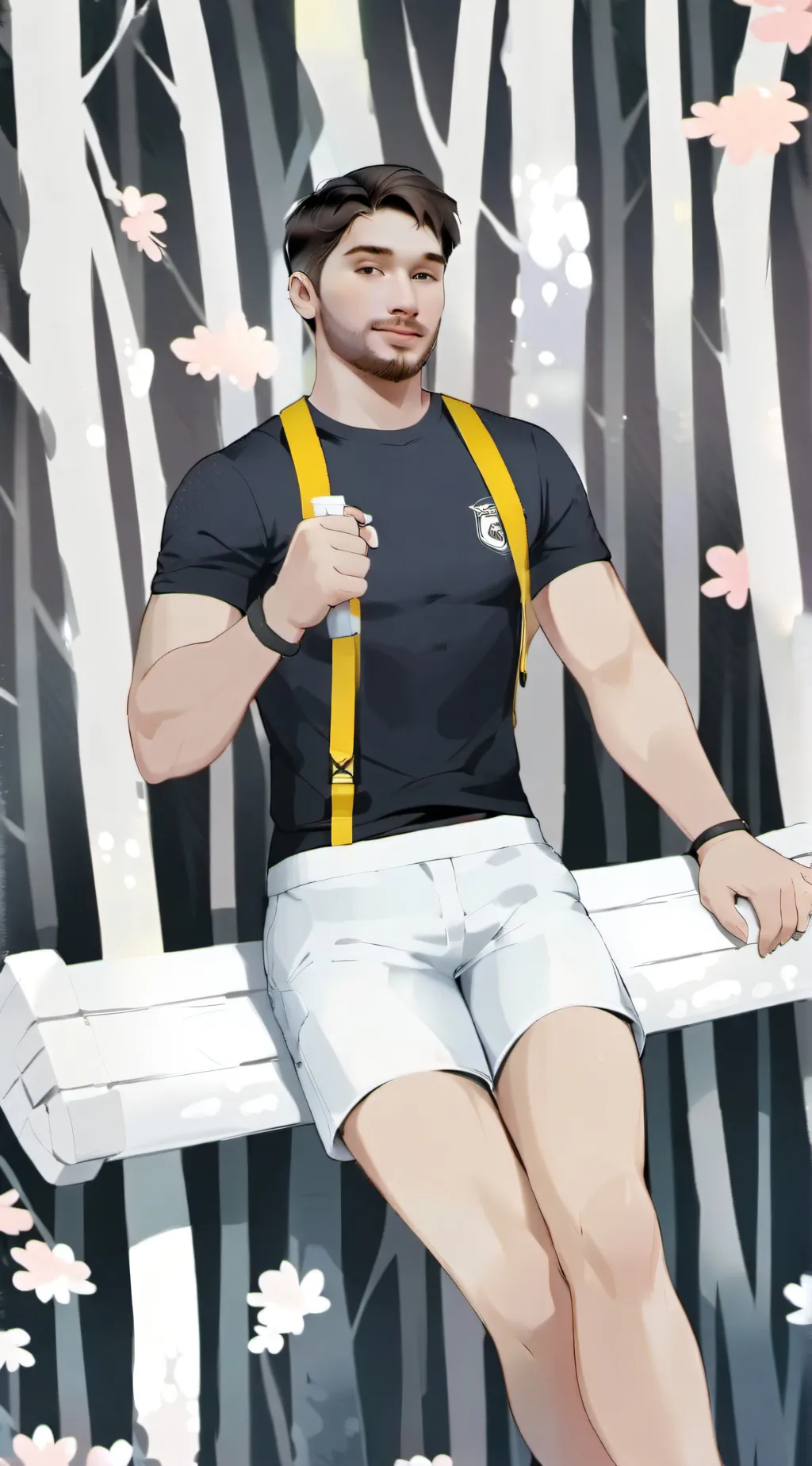 ai character: sadem background