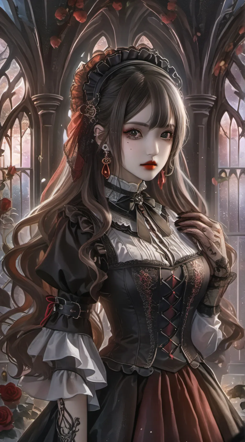 ai character: Luna background