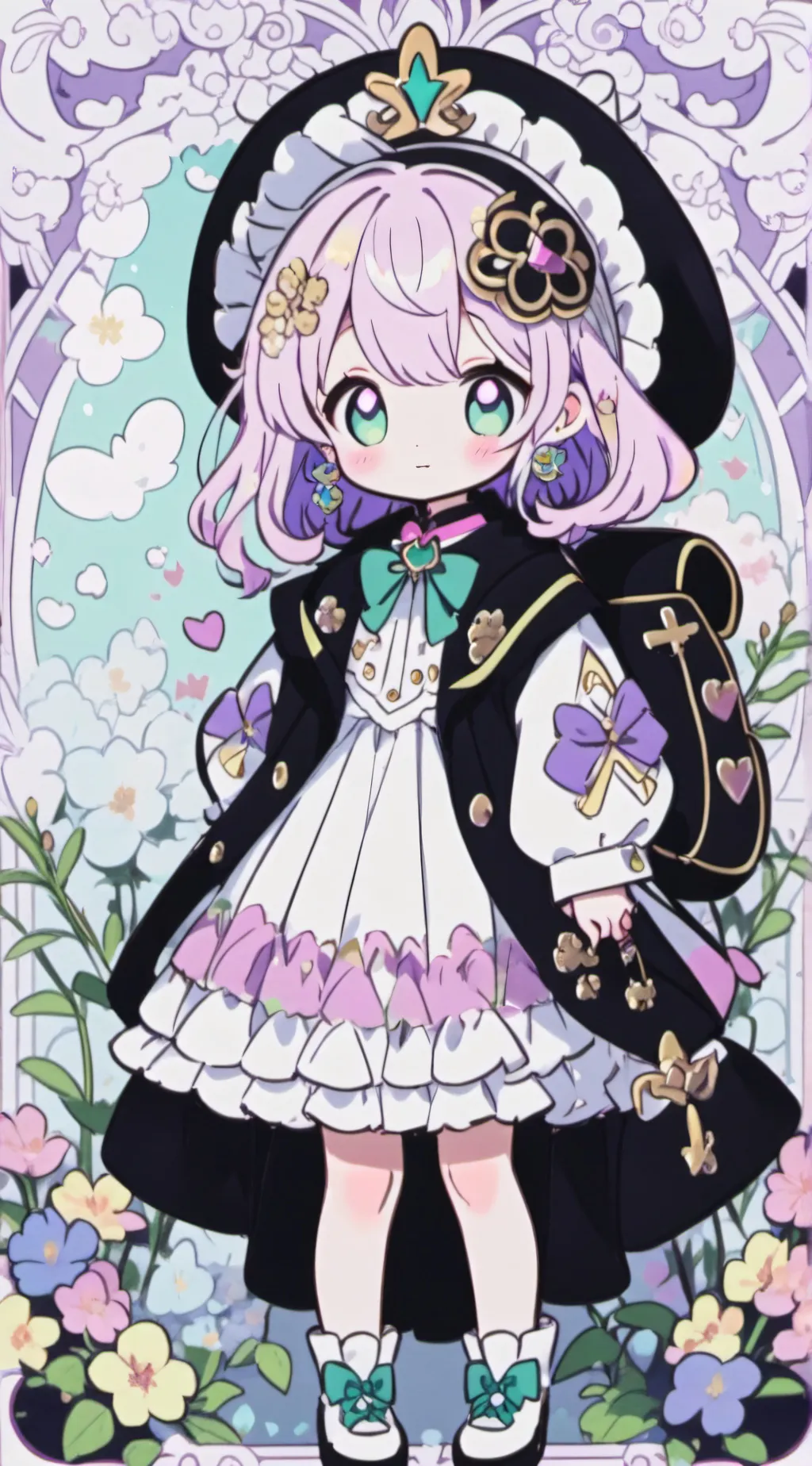 ai character: stonger than u background