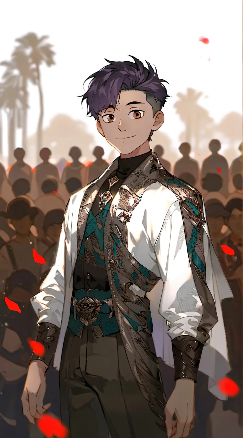 ai character: Troy background