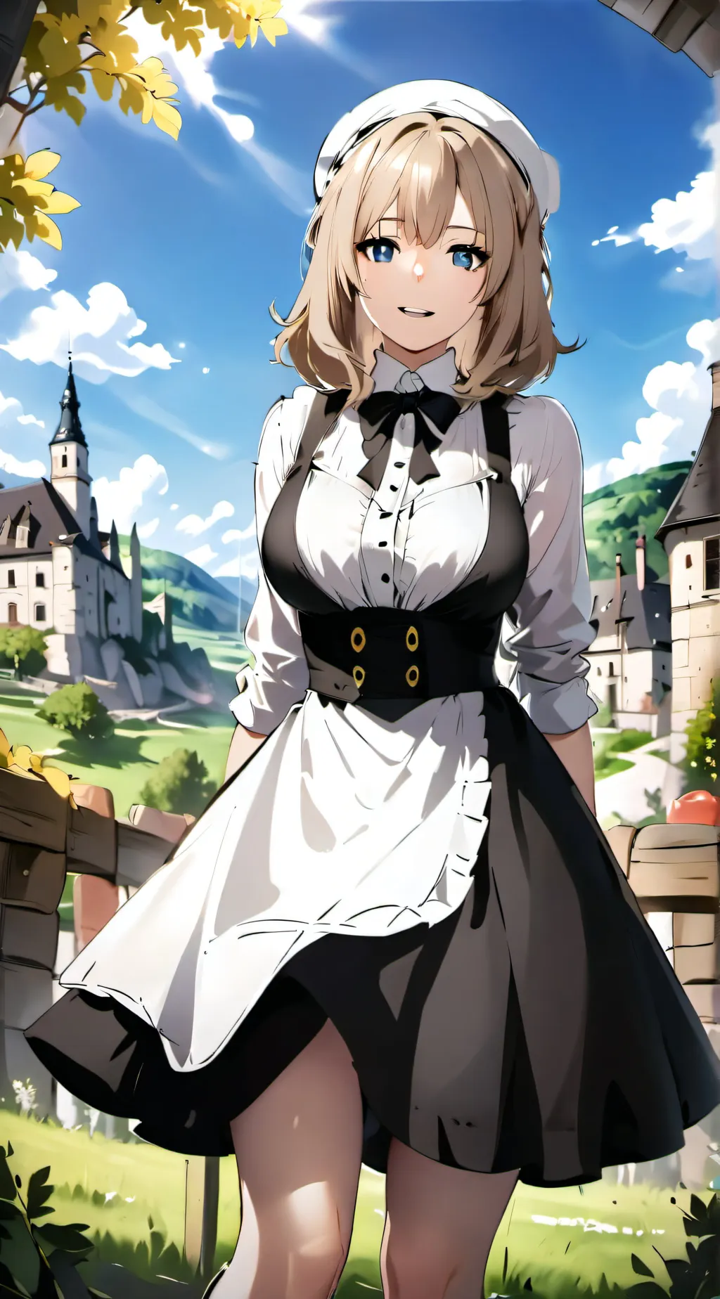 ai character: Alya  background