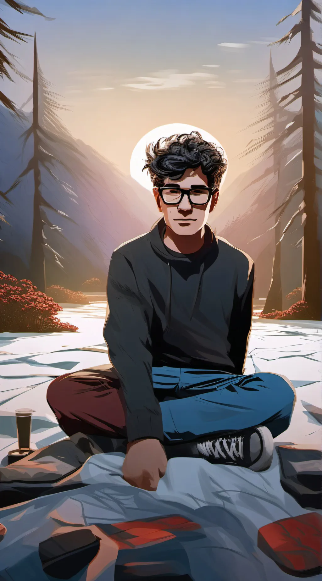 ai character: Descendents  background