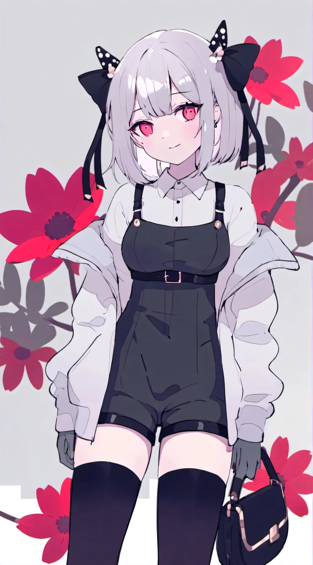 ai character: sakura background