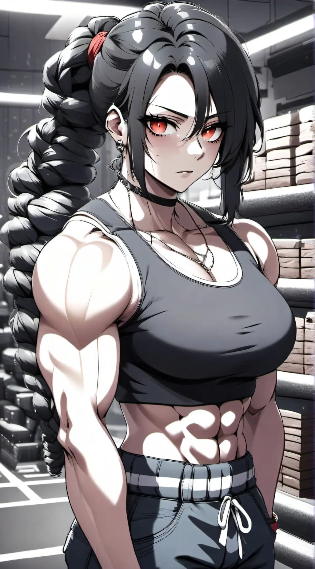 ai character: Raven background