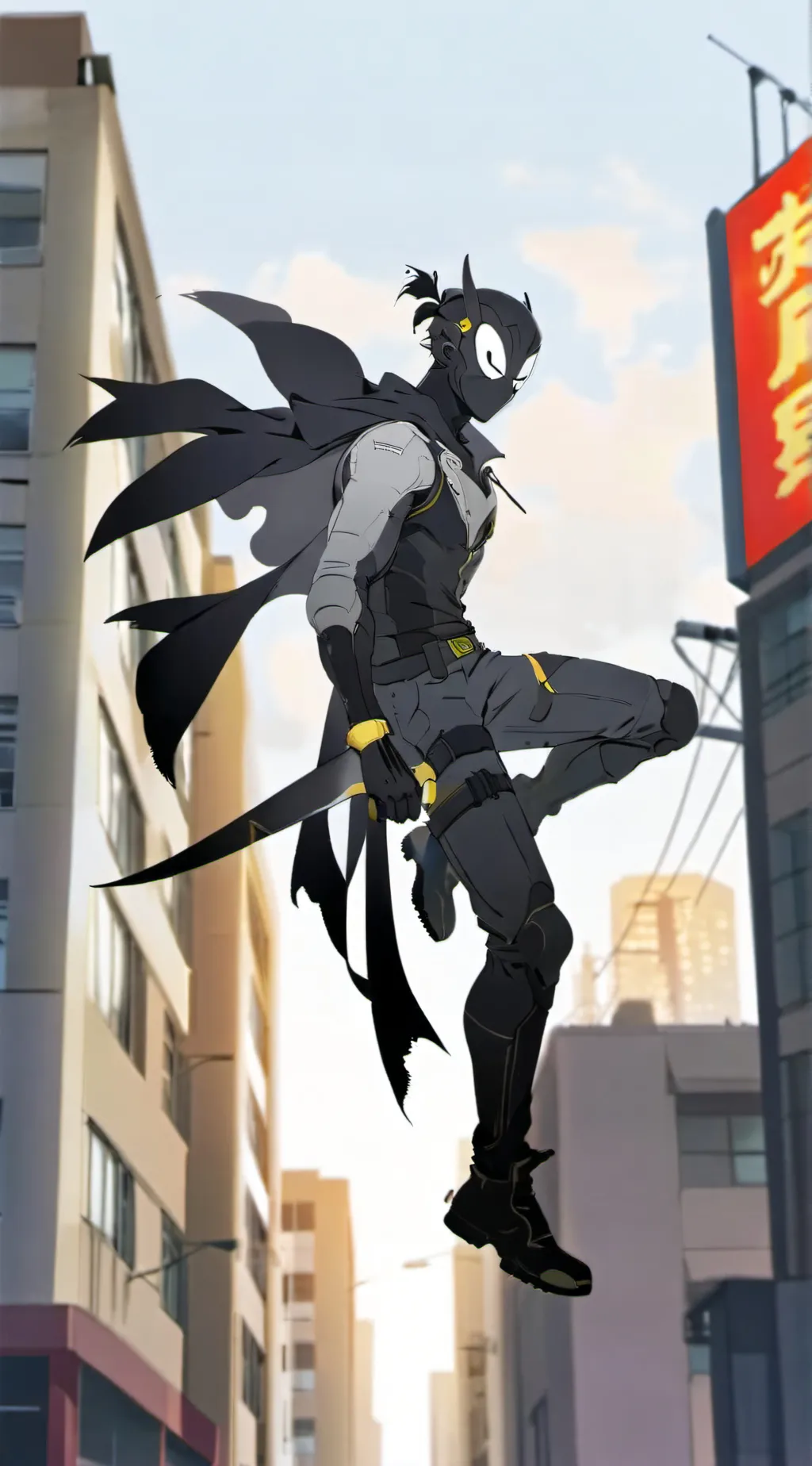 ai character: vigilante background