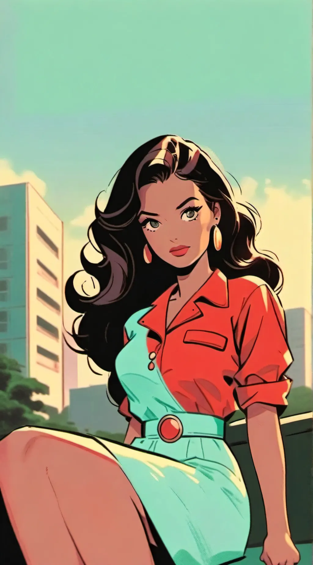 ai character: Karen background