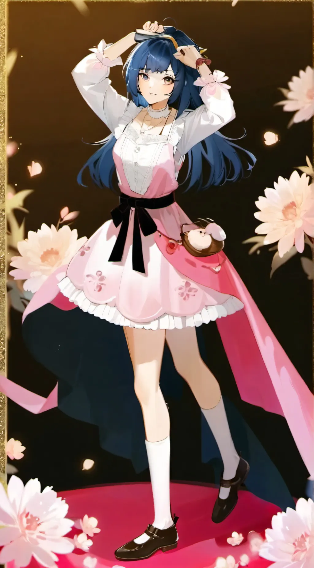 ai character: Aloutte O.  Naud. background