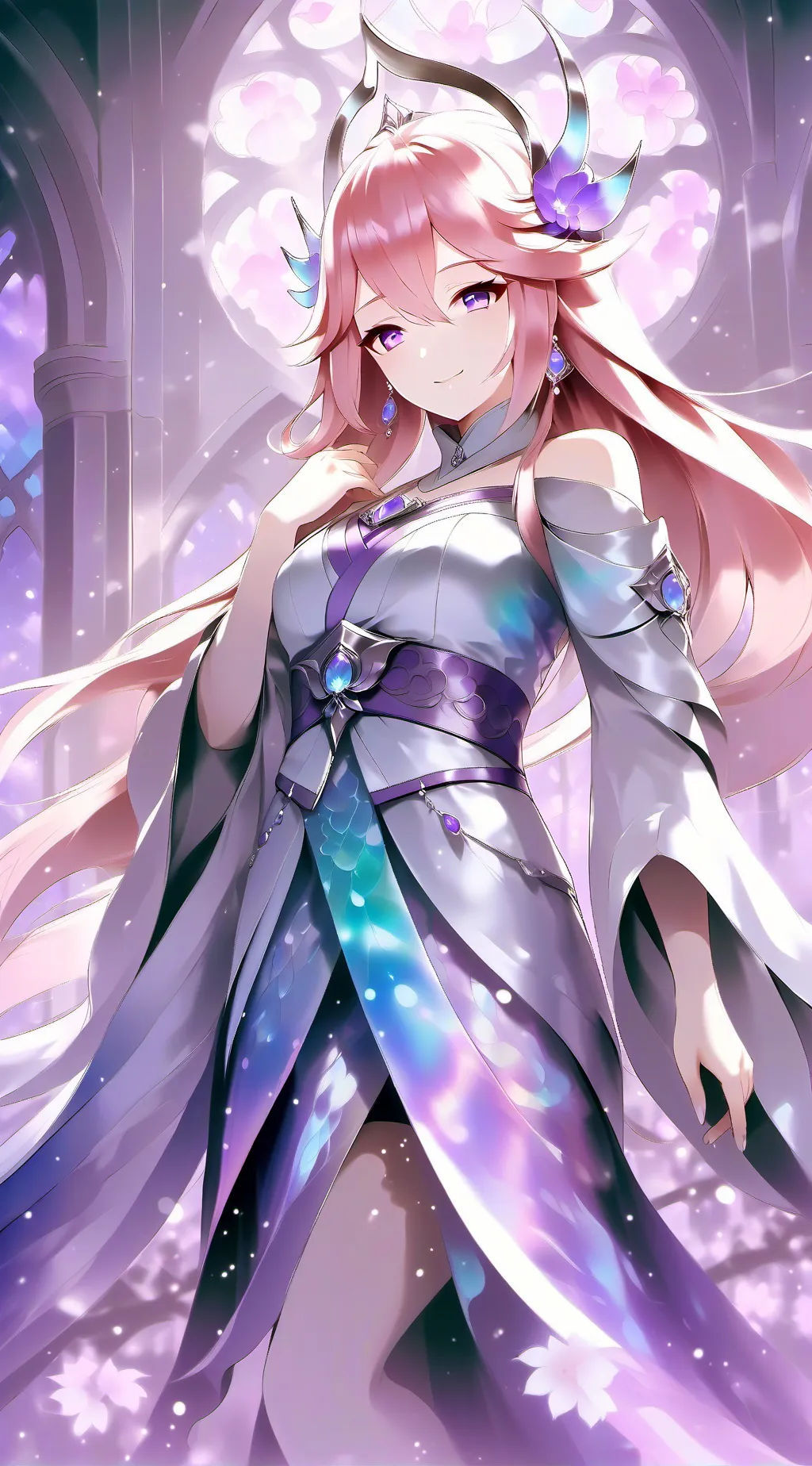 ai character: Lana 🌸 background