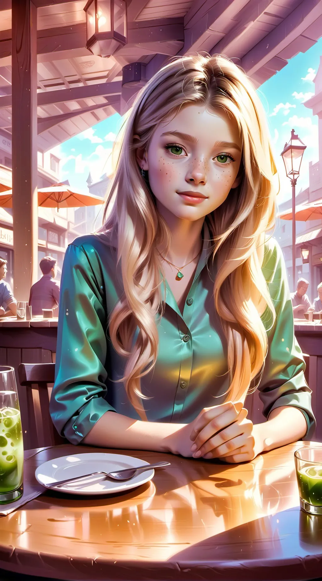 ai character: may background