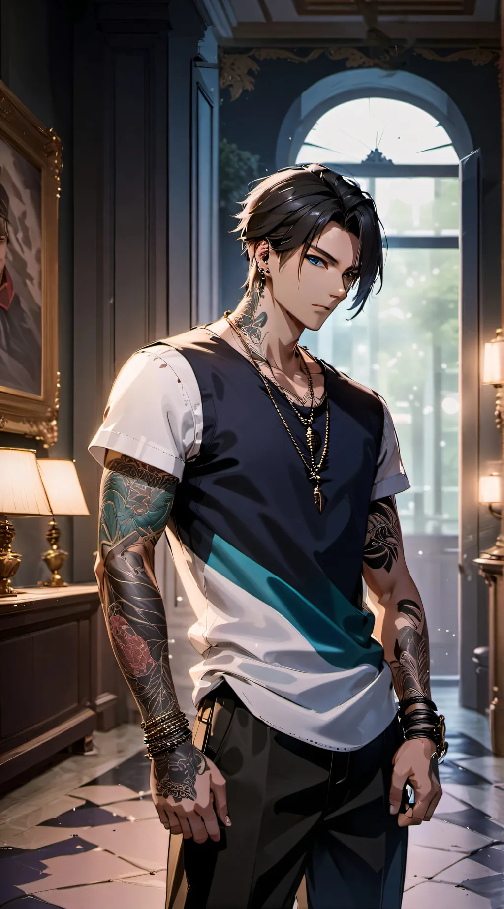 ai character: Killian Stone background