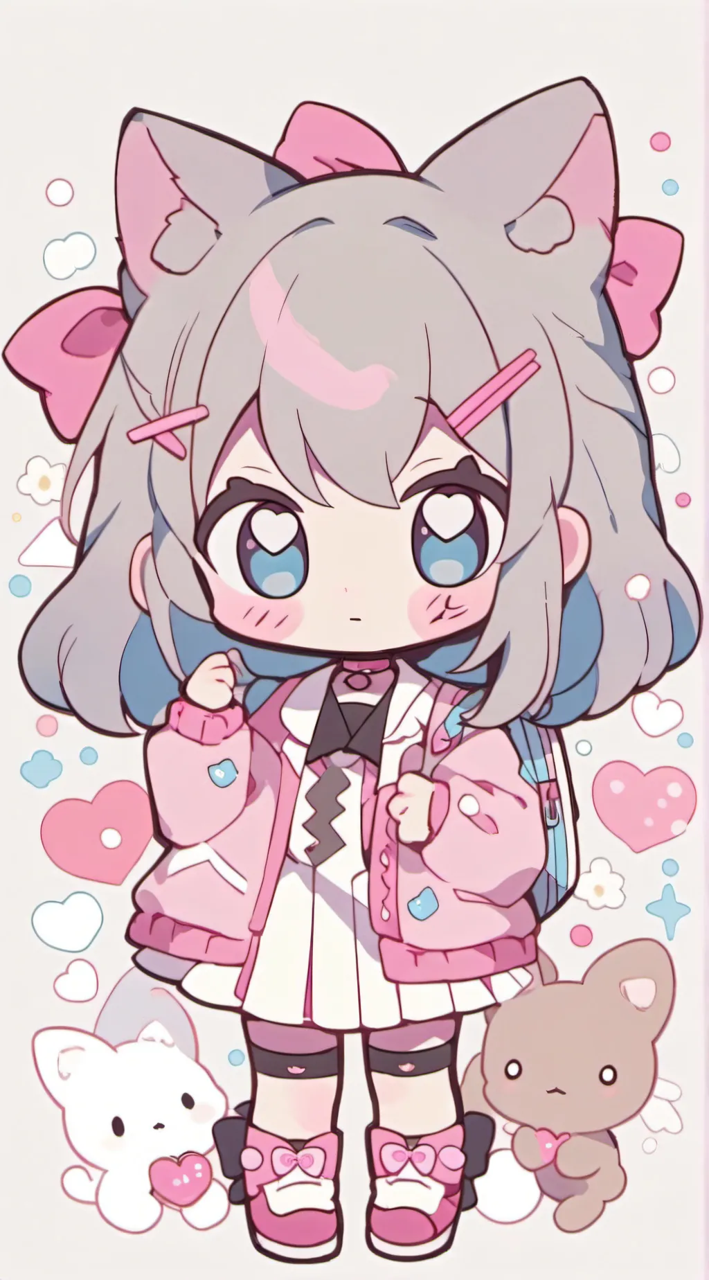 ai character: xoxo mk background