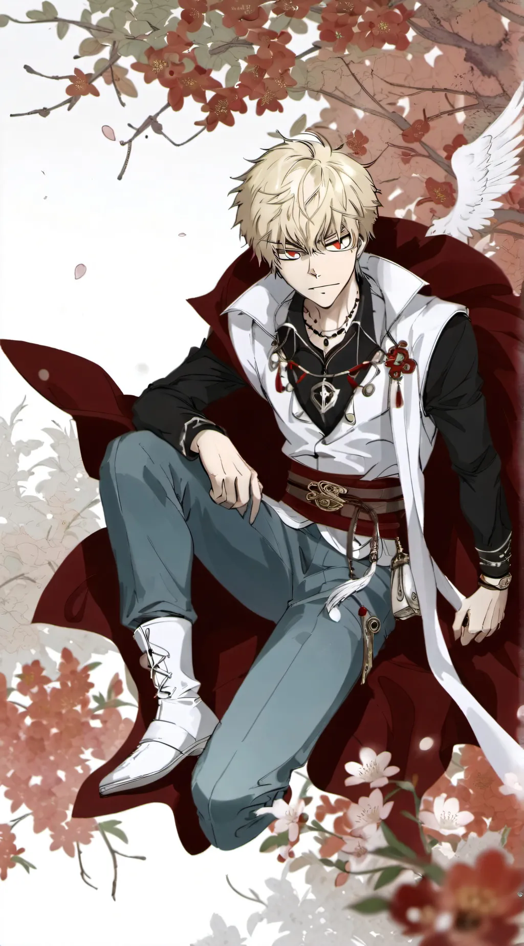 ai character: Bakugo your bf background