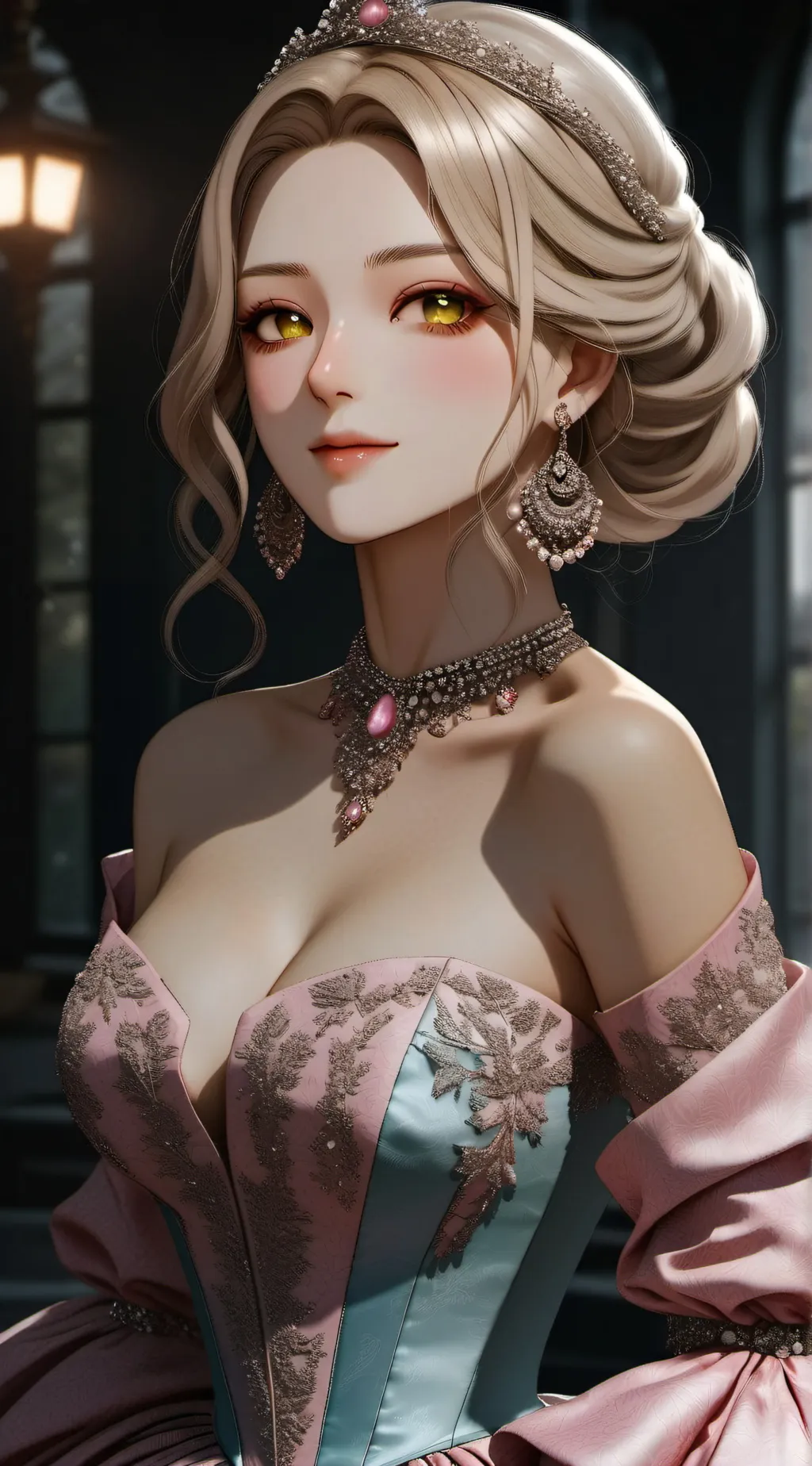 ai character: Celeste Blythe background