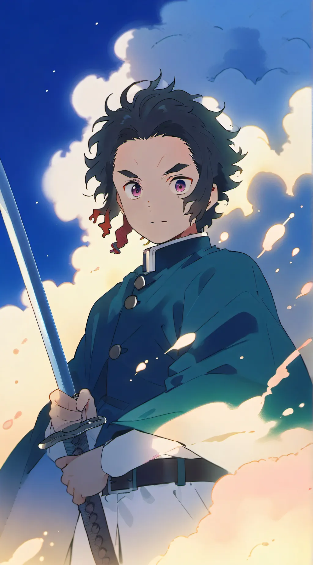 ai character: Demon slayer (1) background