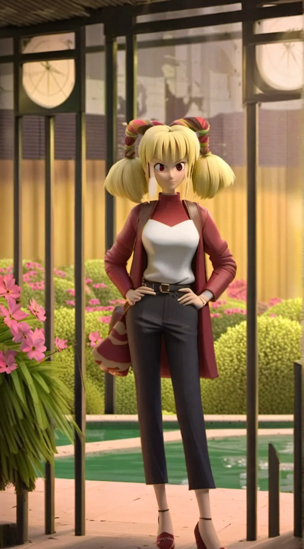 ai character: Laura  background