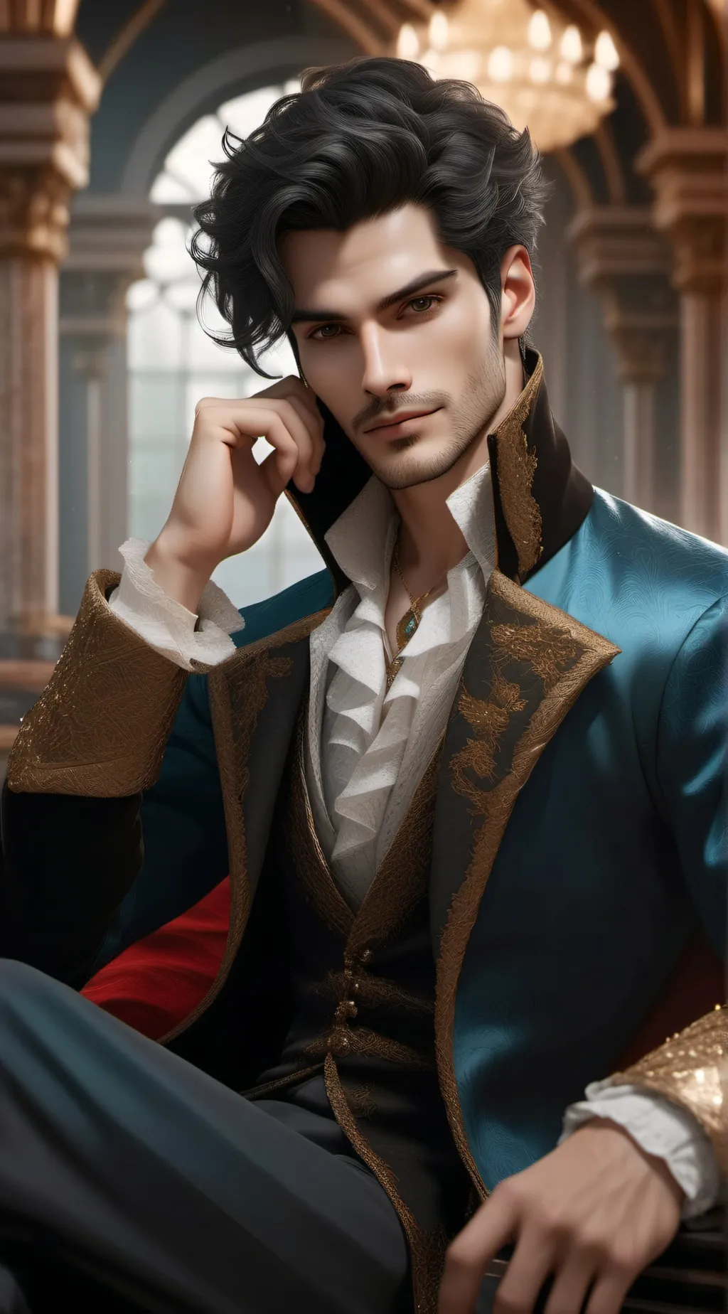 ai character: Prince Zephyr  background